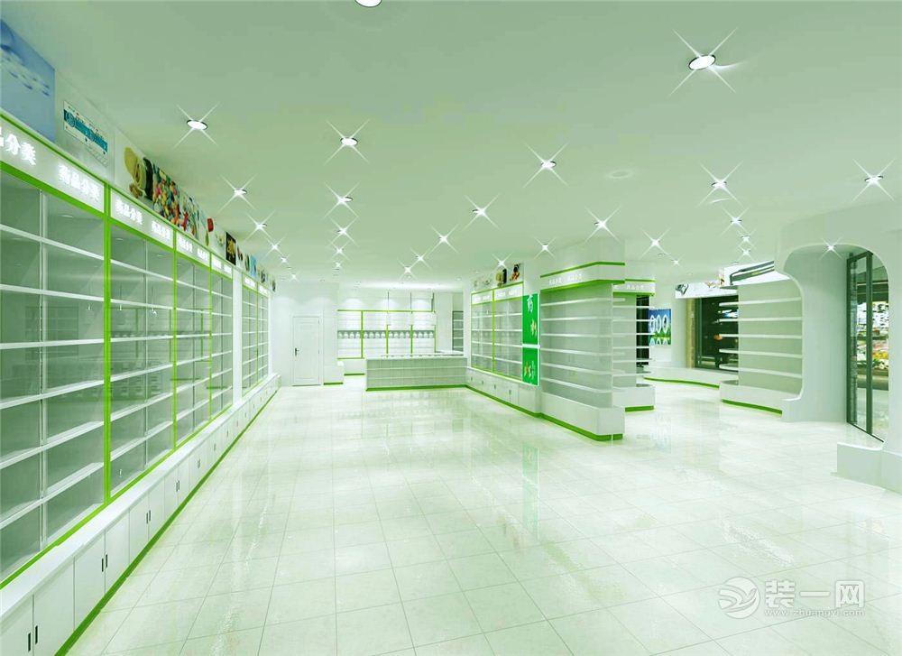 重庆药店怎么装修效果好?最新药店装修图片大全2015 ...