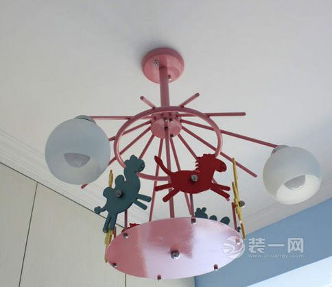 小清新地中海风格儿童房吊顶装修效果图 小清新地中海风格儿童房吊顶装修效果图