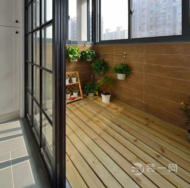 现代简约风格阳台装修效果图